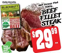 Farmer Jack's Beef fillet steak offer