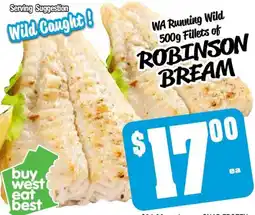 Farmer Jack's robinson bream offer