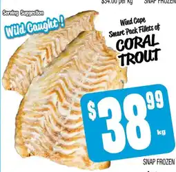 Farmer Jack's coral trout offer