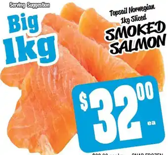Farmer Jack's Smoked salmon offer
