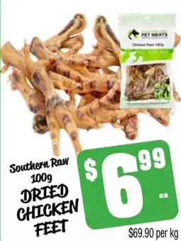 Farmer Jack's dried chicken offer