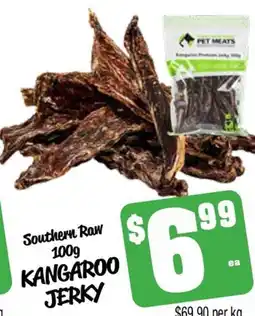 Farmer Jack's kangaroo jerky offer