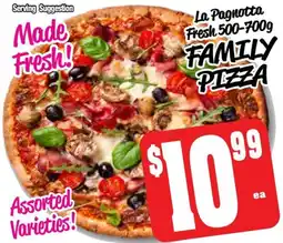 Farmer Jack's Family pizza offer