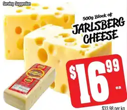 Farmer Jack's Jarlsberg cheese offer