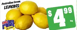 Farmer Jack's Lemons offer
