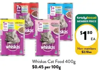 Farmer Jack's Whiskas Cat Food offer
