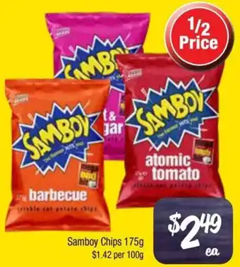 Farmer Jack's Samboy Chips offer