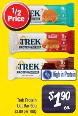 Farmer Jack's Trek Protein Oat Bar offer