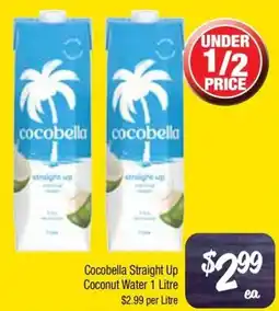 Farmer Jack's Cocobella Straight Up Coconut Water offer