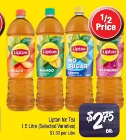 Farmer Jack's Lipton Ice Tea offer
