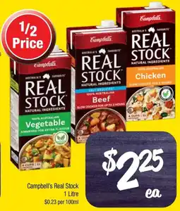 Farmer Jack's Campbell's Real Stock offer