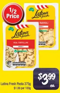 Farmer Jack's Latina Fresh Pasta offer