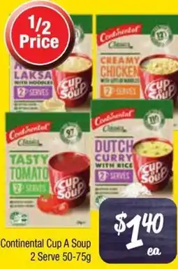 Farmer Jack's Continental Cup A Soup offer