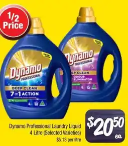 Farmer Jack's Dynamo Professional Laundry Liquid offer
