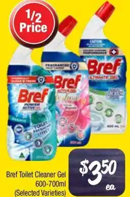 Farmer Jack's Bref Toilet Cleaner Gel offer