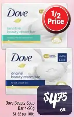 Farmer Jack's Dove Beauty Soap Bar offer