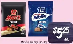 Farmer Jack's Mars Fun Size Bags offer