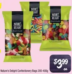 Farmer Jack's Nature's Delight Confectionery Bags offer