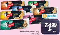 Farmer Jack's Fantastic Rice Crackers offer