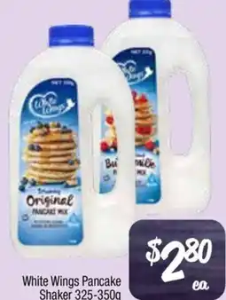 Farmer Jack's White Wings Pancake Shaker offer