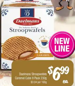 Farmer Jack's Daelmans Stroopwafels Caramel Cube offer