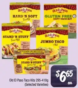 Farmer Jack's Old El Paso Taco Kits offer