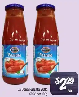Farmer Jack's La Doria Passata offer