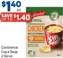Foodland Continental Cup a Soup offer
