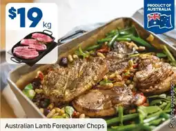 Foodland Australian Lamb Forequarter Chops offer