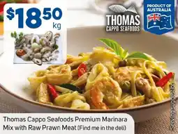 Foodland Thomas Cappo Seafoods Premium Marinara Mix with Raw Prawn Meat offer