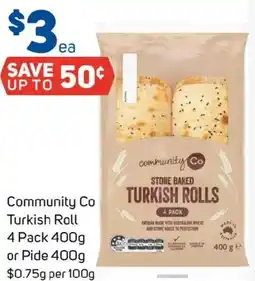 Foodland community Co Turkish Roll or Pide offer