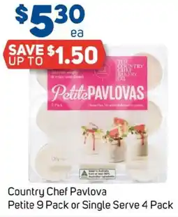 Foodland Country Chef Pavlova Petite or Single Serve offer