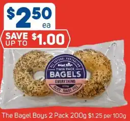 Foodland The Bagel Boys offer