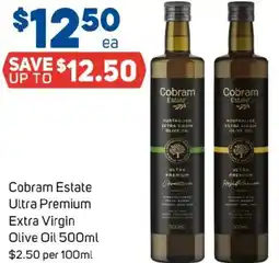 Foodland Cobram Estate Ultra Premium Extra Virgin Olive Oil offer