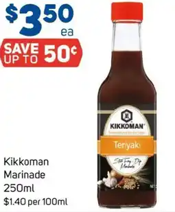 Foodland Kikkoman Marinade offer