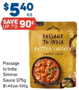 Foodland Passage to India Simmer Sauce offer