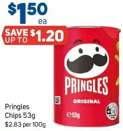 Foodland Pringles Chips offer