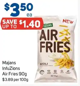 Foodland Majans InfuZions Air Fries offer