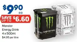 Foodland Monster Energy Drink offer
