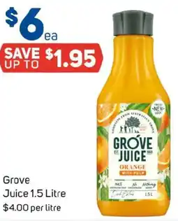Foodland Grove Juice offer