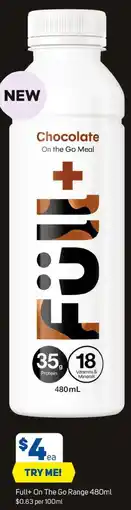 Foodland Full On The Go Range offer