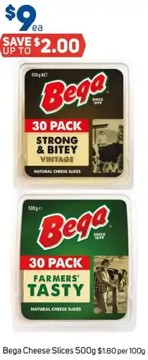 Foodland Bega Cheese Slices offer