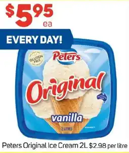 Foodland Peters original ice cream offer