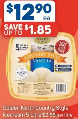 Foodland Golden North Country Style Icecream offer
