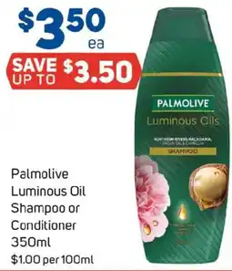 Foodland Palmolive Luminous Oil Shampoo or Conditioner offer