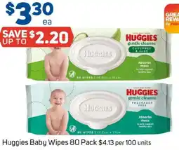 Foodland Huggies Baby Wipes offer