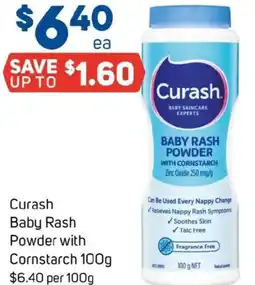 Foodland Curash Baby Rash Powder with Cornstarch offer