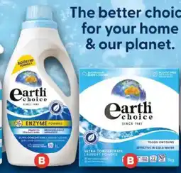 Foodland Earth Choice Ultra Concentrate Laundry Liquid or Powder offer