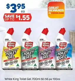 Foodland White King Toilet Gel offer