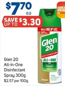 Foodland Glen 20 All In One Disinfectant Spray offer